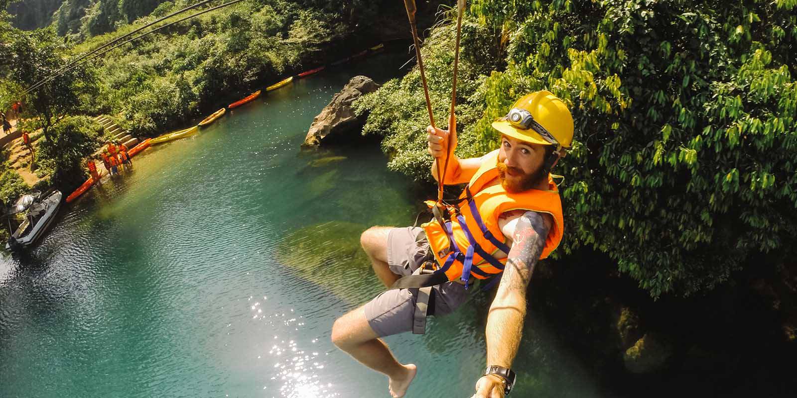 DARK CAVE – PARADISE CAVE (ZIPLINE TOUR)